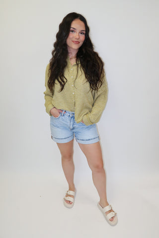 Morning Tide Pin Stripe Cardigan - The Pink Tulip Clothing