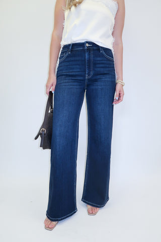 Lasting Impression Dark Wash Jeans