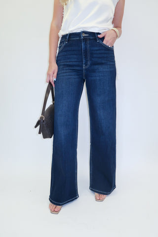 Lasting Impression Dark Wash Jeans