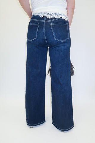 Lasting Impression Dark Wash Jeans