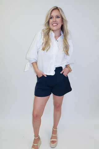 Summer Agenda Wide Leg Shorts