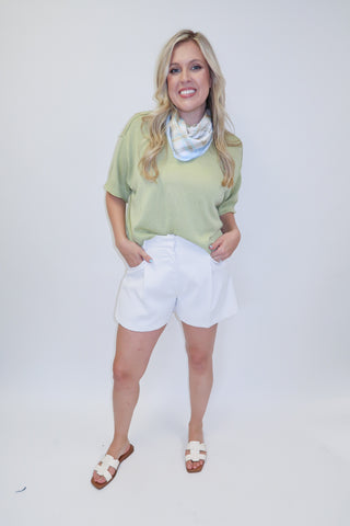 Summer Agenda Wide Leg Shorts