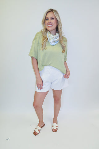 Summer Agenda Wide Leg Shorts