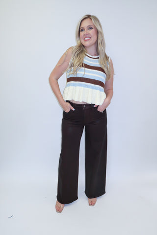 Long Story Short Wide Leg Jeans