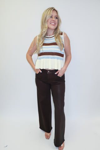 Long Story Short Wide Leg Jeans