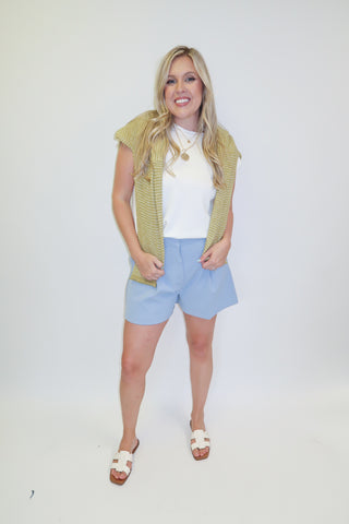 Summer Agenda Wide Leg Shorts