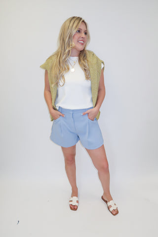 Summer Agenda Wide Leg Shorts