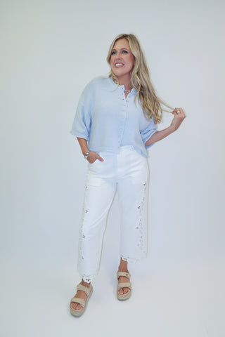 Sweet On You Ribbed Button Front Cardigan - The Pink Tulip Clothing