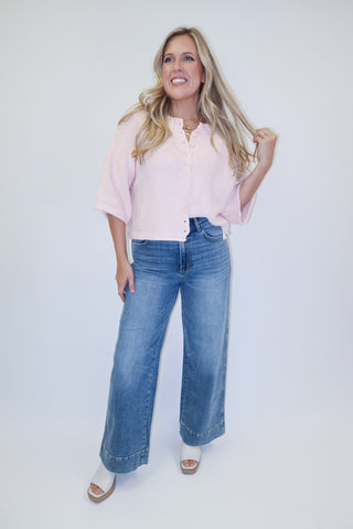 Sweet On You Ribbed Button Front Cardigan - The Pink Tulip Clothing