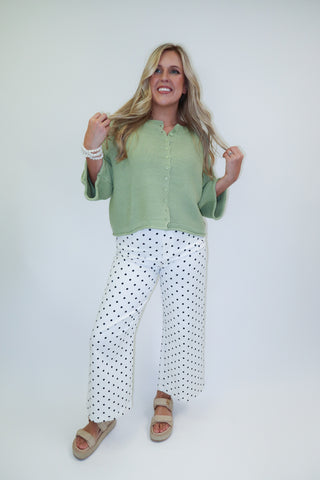 Sweet On You Ribbed Button Front Cardigan - The Pink Tulip Clothing