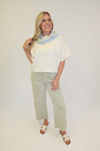 Always In Style Ribbed Knit Sweater