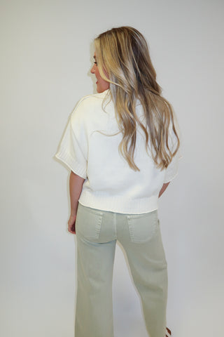 Always In Style Ribbed Knit Sweater