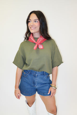 Always In Style Ribbed Knit Sweater