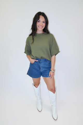 Always In Style Ribbed Knit Sweater