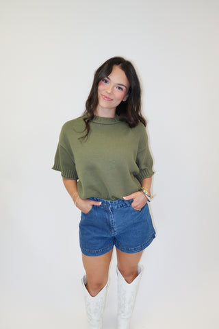 Always In Style Ribbed Knit Sweater