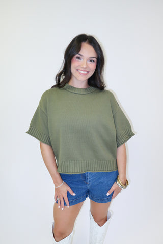Always In Style Ribbed Knit Sweater