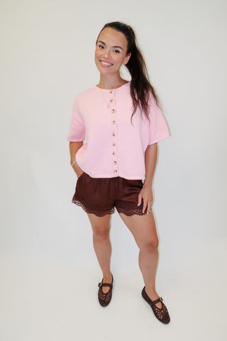 Found You Short Sleeve Cardigan