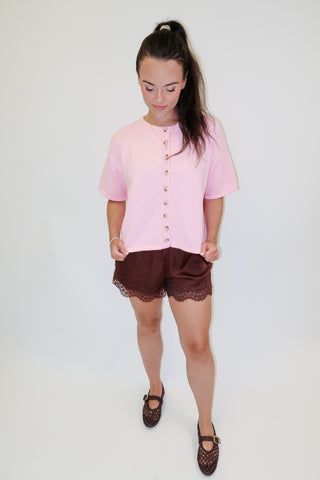 Found You Short Sleeve Cardigan