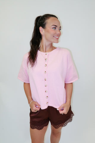 Found You Short Sleeve Cardigan