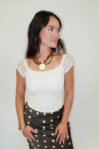 Forever Feminine Lace Top
