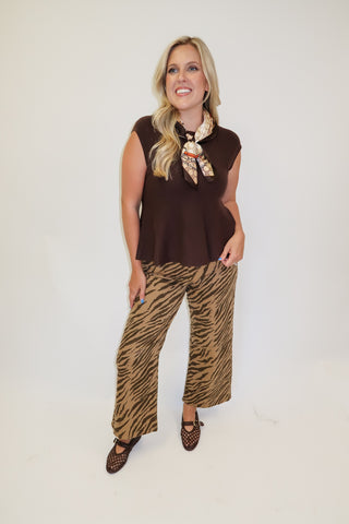 Better Together Sleeveless Knit Swing Top
