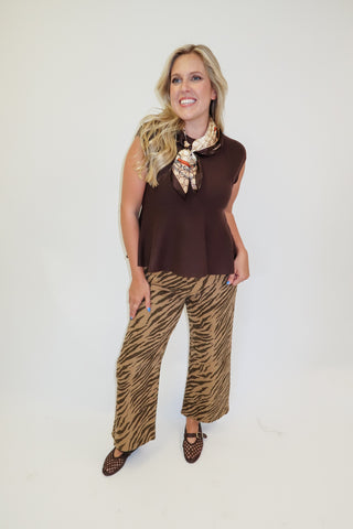 Better Together Sleeveless Knit Swing Top