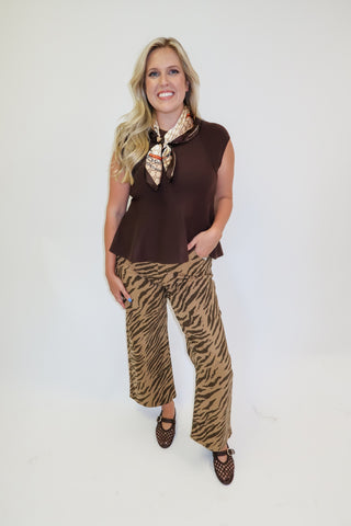 Better Together Sleeveless Knit Swing Top