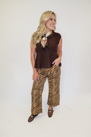 Better Together Sleeveless Knit Swing Top