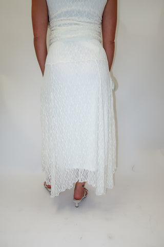 Midnight Romance Sleeveless All Lace Skirt