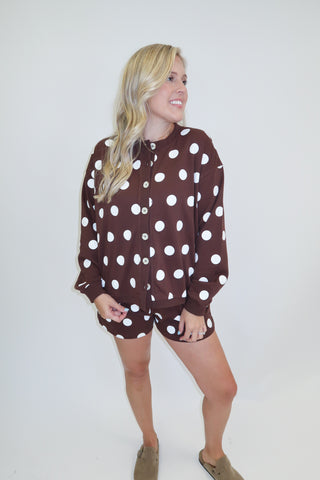 Around the Clock Polka Dot Set - The Pink Tulip Clothing