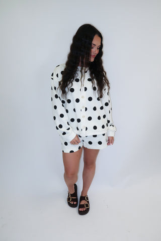 Around the Clock Polka Dot Set - The Pink Tulip Clothing