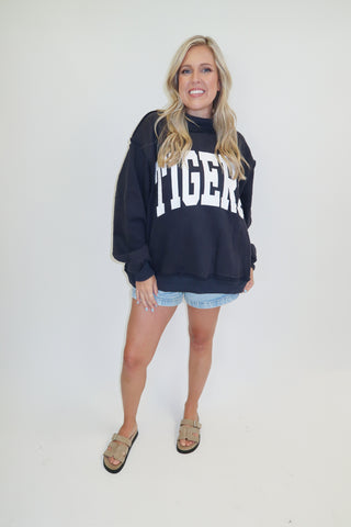 Tiger Territory Graphic Sweatshirt - The Pink Tulip Clothing