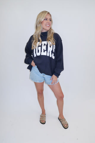 Tiger Territory Graphic Sweatshirt - The Pink Tulip Clothing