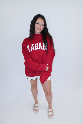Roll With It Reversible Alabama Sweatshirt