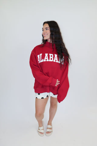 Roll With It Reversible Alabama Sweatshirt - The Pink Tulip Clothing