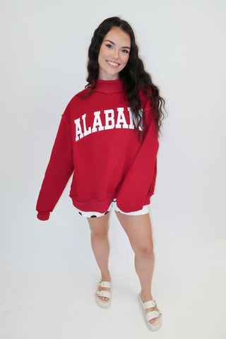 Roll With It Reversible Alabama Sweatshirt - The Pink Tulip Clothing
