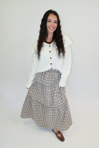 Sweet Magnolia Tie Cardigan - The Pink Tulip Clothing