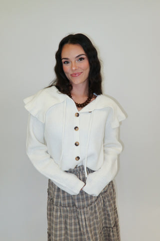 Sweet Magnolia Tie Cardigan - The Pink Tulip Clothing