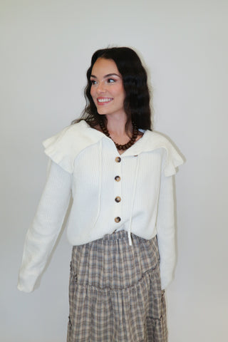 Sweet Magnolia Tie Cardigan - The Pink Tulip Clothing