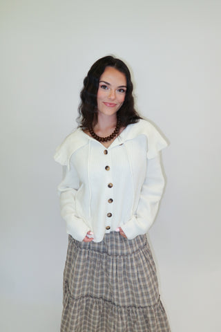 Sweet Magnolia Tie Cardigan - The Pink Tulip Clothing