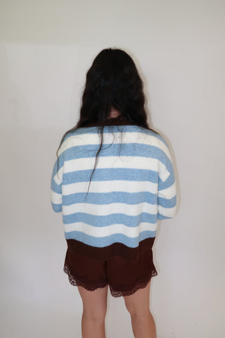 Golden Hour Trim Cardigan - The Pink Tulip Clothing