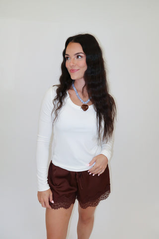 Cloud Nine Scoop Tee - The Pink Tulip Clothing
