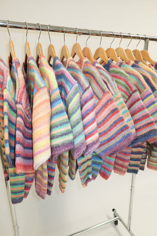 Color Story Patchwork Cardigan - The Pink Tulip Clothing