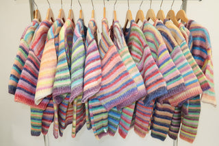 Color Story Patchwork Cardigan - The Pink Tulip Clothing