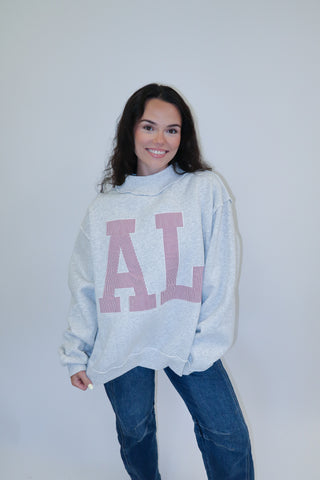 Sweet Home Striped Sweatshirt - The Pink Tulip Clothing