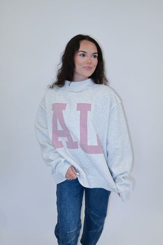 Sweet Home Striped Sweatshirt - The Pink Tulip Clothing