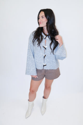 Cabin Plans Toggle Cardigan - The Pink Tulip Clothing