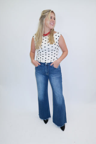 Seeing Spots Polka Dot Tank - The Pink Tulip Clothing