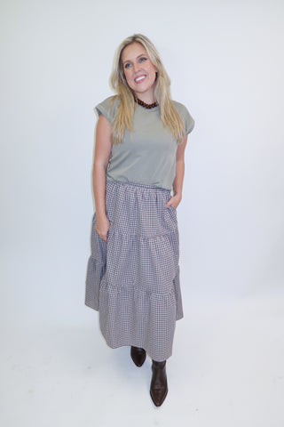 Easy Going Acid Wash Tee - The Pink Tulip Clothing