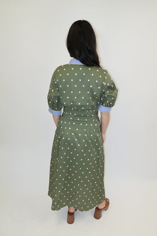 Mix It Up Print Midi Dress